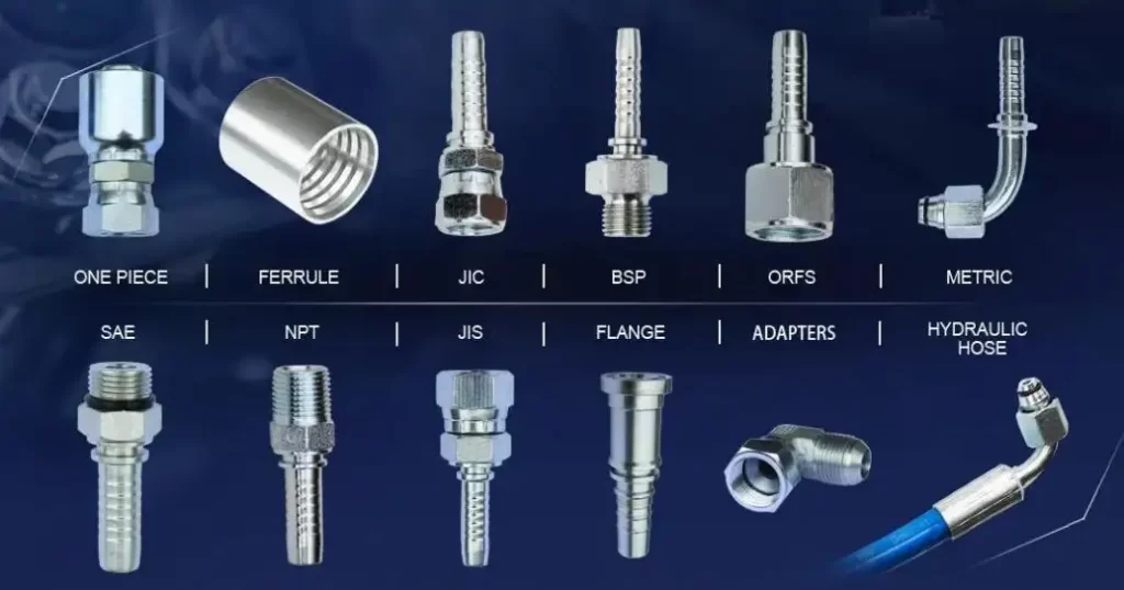 انواع اتصالات هیدرولیک