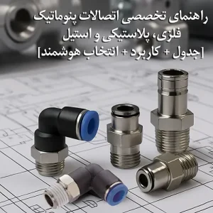 انواع اتصالات پنوماتیکی در سیستم‌های صنعتی هوا فشرده