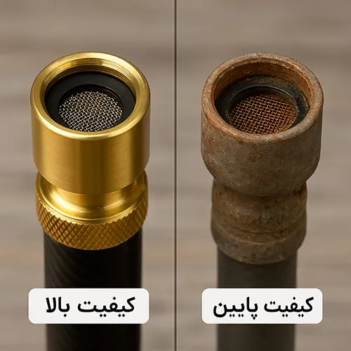 اهمیت اتصالات در عمر شیلنگ