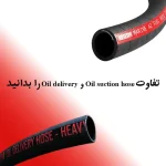 oil delivery and suction hose