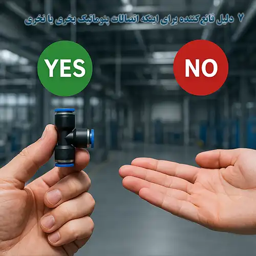 دلایل خریدن یا نخریدن اتصالات پنوماتیک