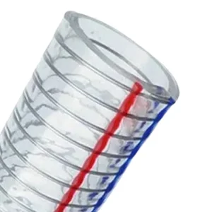 شیلنگ آبنما فنردار سایز 6 اینچ شفاف