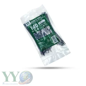 بست کمربندی وای وای 14 سانتی 2.5 میلیمتر مشکی آنتی یو وی ANTI UV