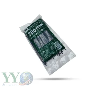 بست کمربندی وای وای 20 سانتی 4.8 میلیمتر مشکی آنتی یو وی ANTI UV
