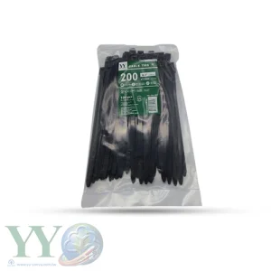 بست کمربندی وای وای 20 سانتی 7.6 میلیمتر مشکی آنتی یو وی ANTI UV